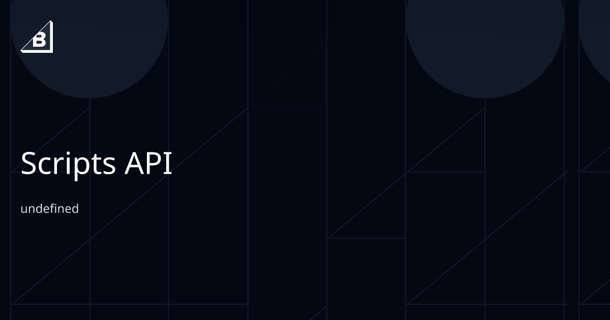 Scripts API | BigCommerce Dev Center